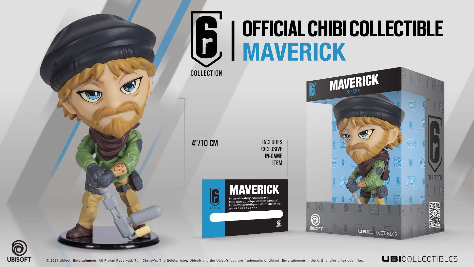 Six Collection Merch Series 6 Maverick Chibi Figurine Six Collection Merch Series 6 Maverick Chibi Figurine